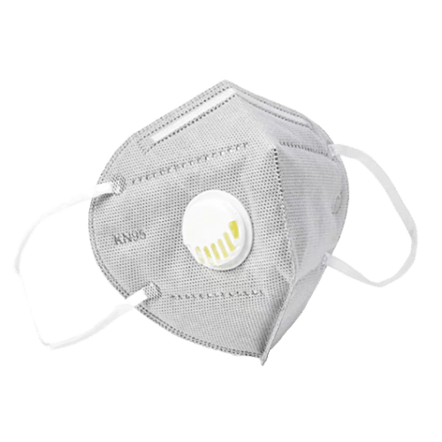 Ezebreathe Protective Face Mask with Respirator Valve - KN95 - 7 layer