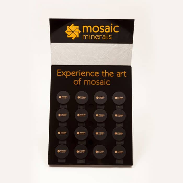 Mosaic Minerals Product Display Stand